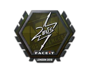 Sticker | Zeus | London 2018 image