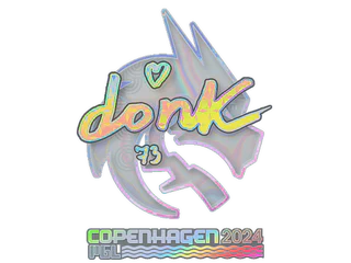 Sticker | donk (Holo) | Copenhagen 2024