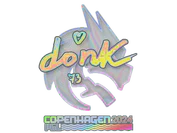 Sticker | donk (Holo) | Copenhagen 2024 image