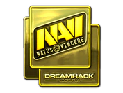 Sticker | Natus Vincere (Gold) | DreamHack 2014 image