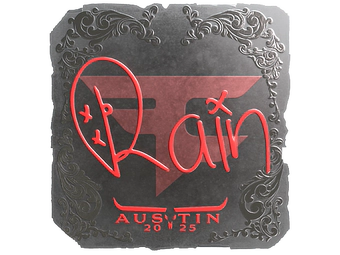 Sticker | rain (Foil) | Austin 2025 image