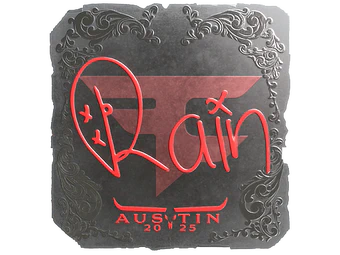 Sticker | rain (Foil) | Austin 2025 image