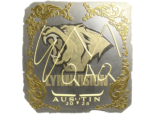 Sticker | EmiliaQAQ (Gold) | Austin 2025
