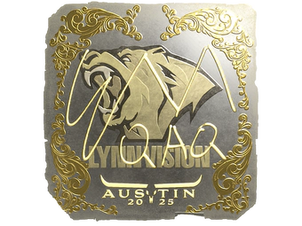 Sticker | EmiliaQAQ (Gold) | Austin 2025 image