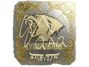 Sticker | EmiliaQAQ (Gold) | Austin 2025 image