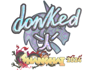 Sticker | donk (Holo) | Shanghai 2024