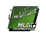 Sticker | WorldEdit | MLG Columbus 2016 image