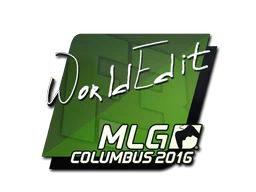 Sticker | WorldEdit | MLG Columbus 2016 image