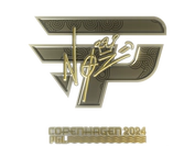 Sticker | NQZ (Gold) | Copenhagen 2024 image