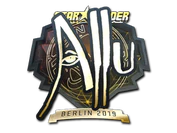 Sticker | allu (Gold) | Berlin 2019 image