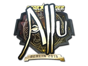 Sticker | allu (Gold) | Berlin 2019 image