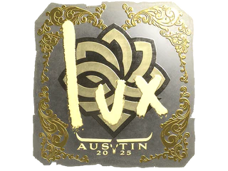 Sticker | lux (Gold) | Austin 2025