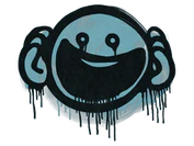 Sealed Graffiti | OMG (Wire Blue) image