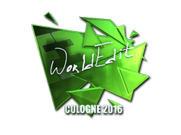Sticker | WorldEdit (Foil) | Cologne 2016 image