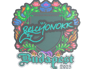 Sticker | BELCHONOKK (Embroidered) | Budapest 2025