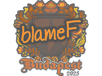 Sticker | blameF | Budapest 2025 image
