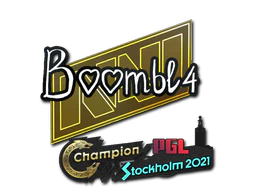 Sticker | Boombl4 | Stockholm 2021 image