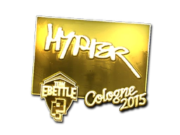 Sticker | Hyper (Gold) | Cologne 2015 image