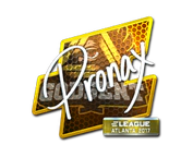 Sticker | pronax (Foil) | Atlanta 2017 image