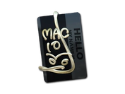 Sticker | Hello MAC-10 (Gold) image