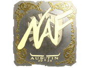 Sticker | NAF (Gold) | Austin 2025 image