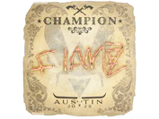 Sticker | FlameZ (Champion) | Austin 2025 image