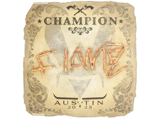 Sticker | FlameZ (Champion) | Austin 2025