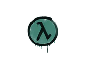 Sealed Graffiti | Lambda (Frog Green) image