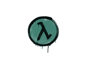 Sealed Graffiti | Lambda (Frog Green) image