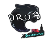 Sticker | drop | Stockholm 2021 image