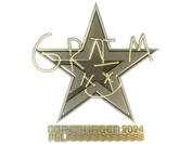 Sticker | Grim (Gold) | Copenhagen 2024 image