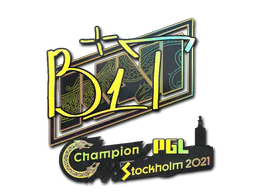 Sticker | b1t (Holo) | Stockholm 2021 image