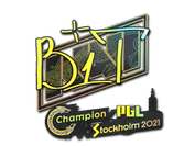 Sticker | b1t (Holo) | Stockholm 2021 image