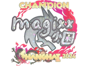 Sticker | magixx (Glitter, Champion) | Shanghai 2024 image
