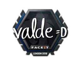 Sticker | v4lde | London 2018 image
