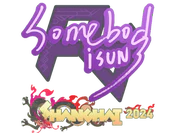 Sticker | somebody | Shanghai 2024 image