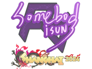 Sticker | somebody | Shanghai 2024