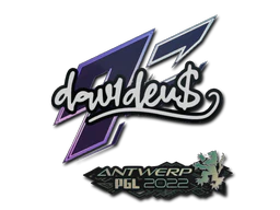 Sticker | dav1d | Antwerp 2022 image