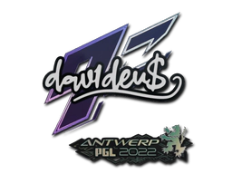 Sticker | dav1d | Antwerp 2022 image