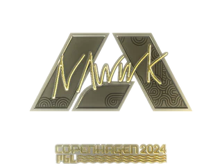 Sticker | nawwk (Gold) | Copenhagen 2024