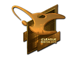 Sticker | mousesports (Gold) | Boston 2018 image