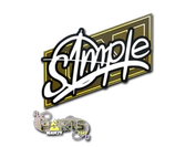 Sticker | s1mple | Paris 2023 image