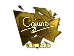 Sticker | cajunb (Gold) | Cologne 2016 image