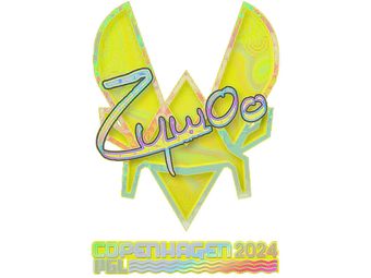 Sticker | ZywOo (Holo) | Copenhagen 2024 image