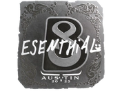 Sticker | esenthial (Foil) | Austin 2025 image