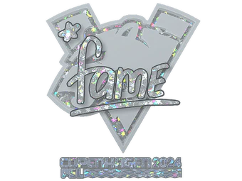 Sticker | fame (Glitter) | Copenhagen 2024 image