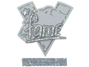 Sticker | fame (Glitter) | Copenhagen 2024 image