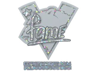 Sticker | fame (Glitter) | Copenhagen 2024