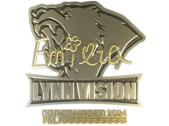 Sticker | EmiliaQAQ (Gold) | Copenhagen 2024 image