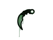 Sealed Graffiti | Karambit (Jungle Green) image
